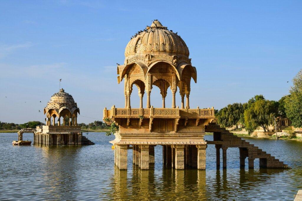 Udaipur City of Lakes Rajasthan with palaces and lake view