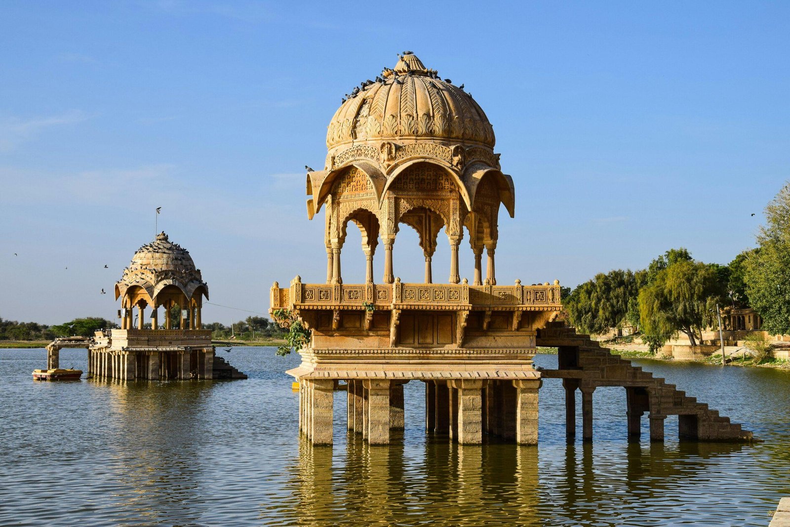 Udaipur City of Lakes Rajasthan with palaces and lake view