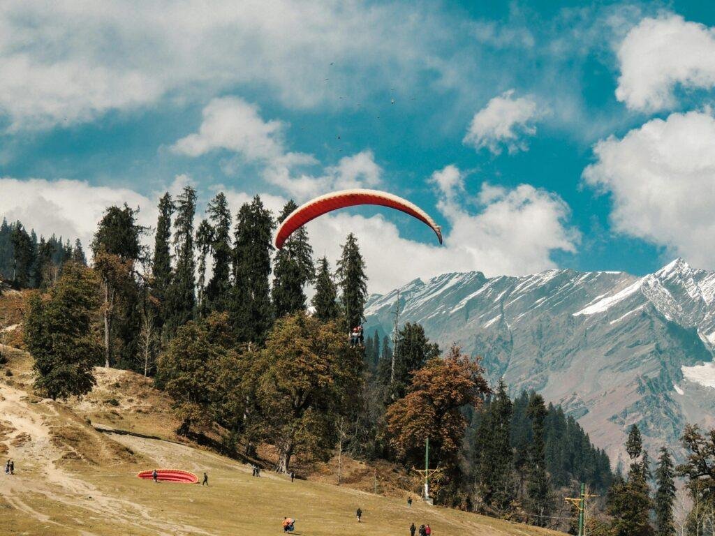 Shimla to Manali tour scenic Himalayan mountain views and lush hill landscapes in Himachal Pradesh India